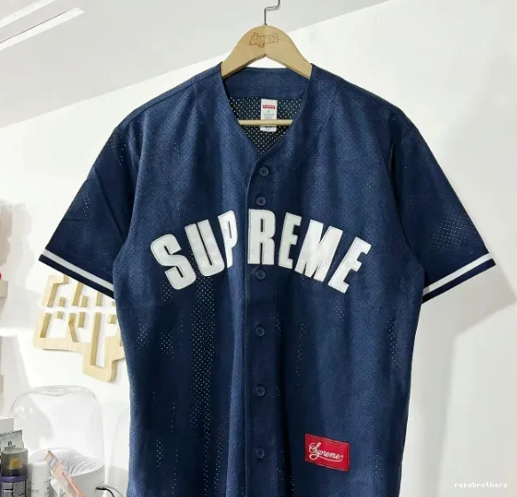 sleeved mesh suede baseball JERSEY 24SS ULTRASUDE short MESH BASEBALL 0504